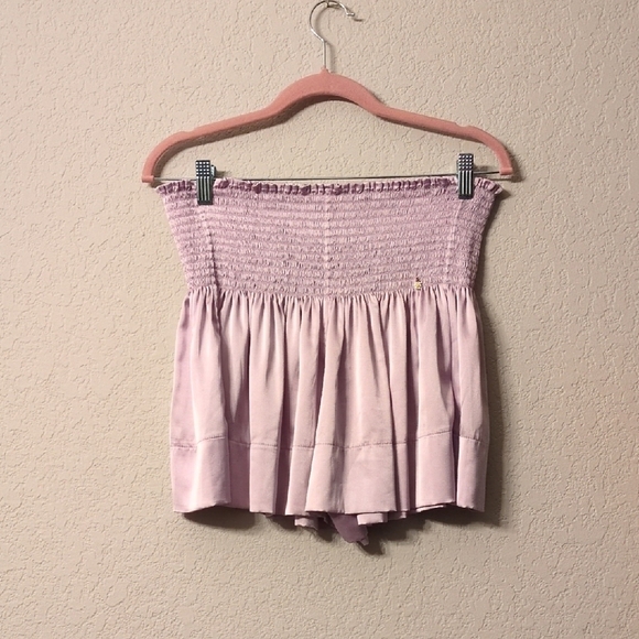Natural Life Women's Pink Smocked Shorts - Picture 1 of 5